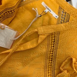 Tularosa Dresses - Brand new tularosa mustard mini dress. Tularosa Dresses - Brand new tularosa mustard mini dress.